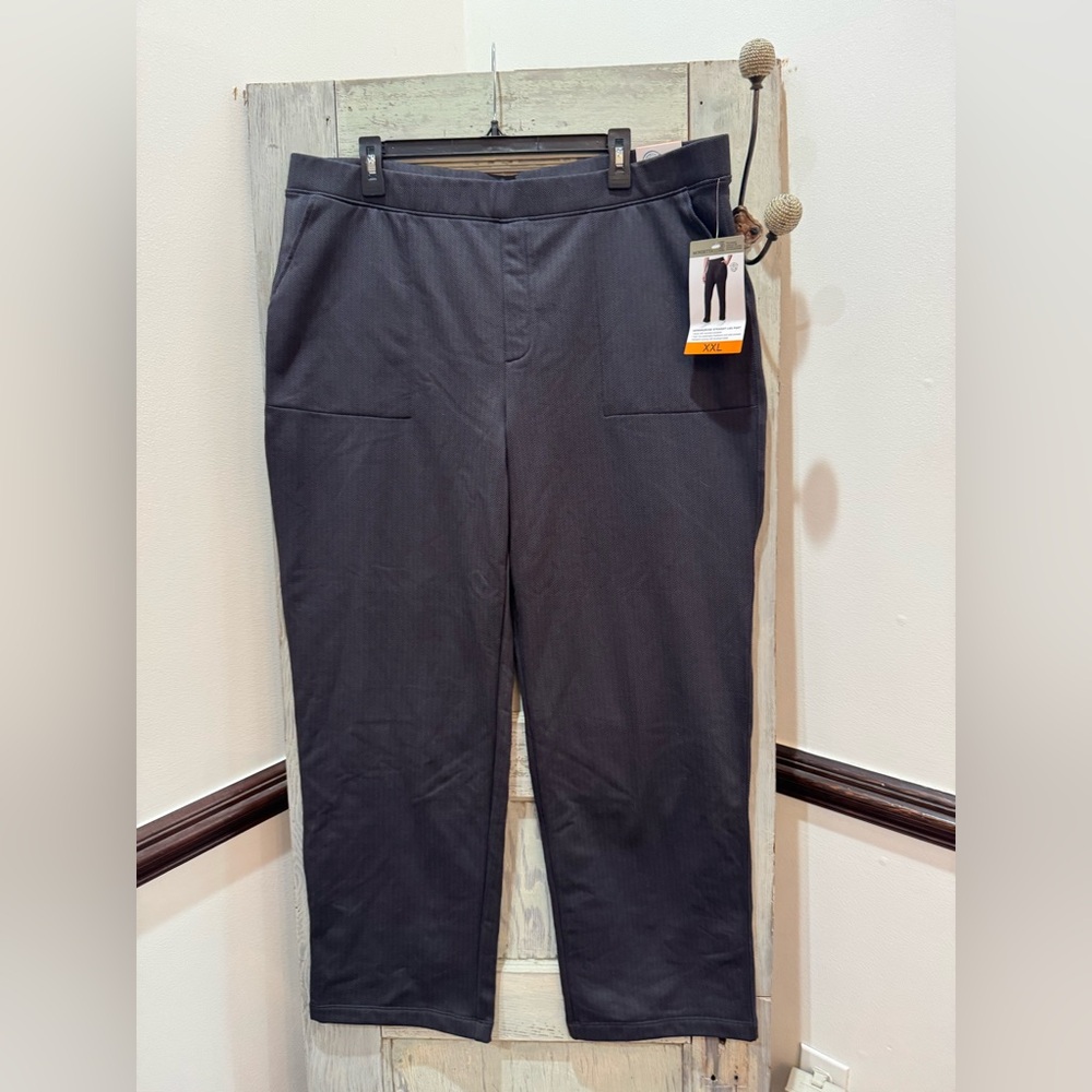 Mondetta Herringbone Straight Leg Pant, NWT - Size XXL